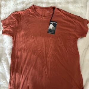 Rust Orange T-Shirt, Good hYOUman, size L